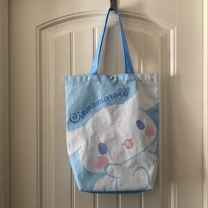 Sanrio Cinnamoroll Blue Tote Bag